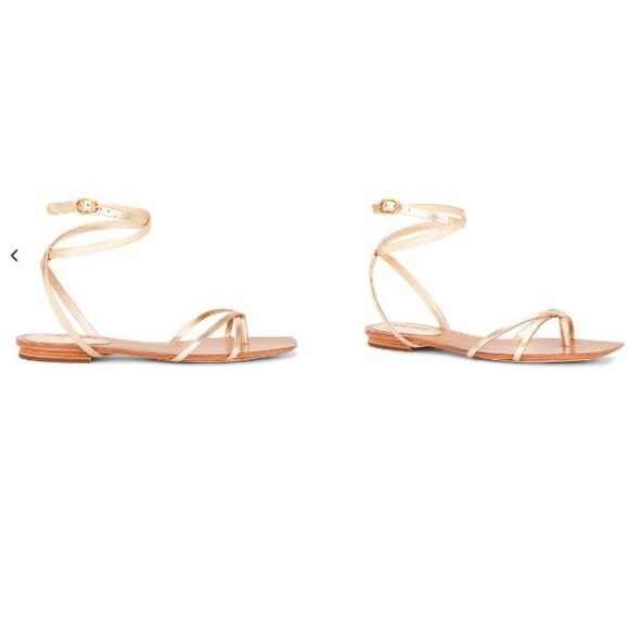 Veronica Beard Women\'s Allegra Strappy Ankle Flat Sandals Sz 7 NIB 350